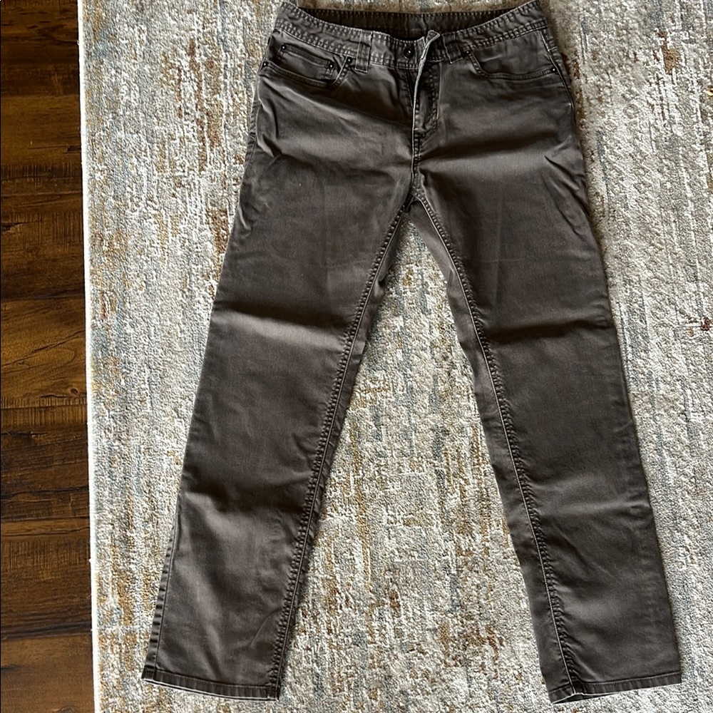 Prana Gray Slim Fit Pants